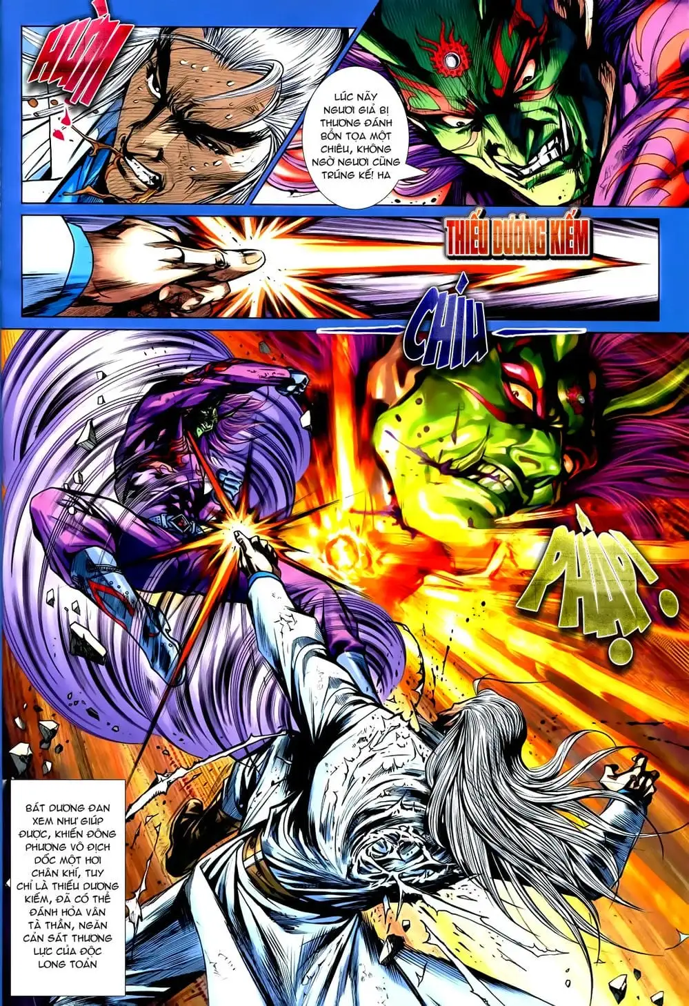 Truyện Tranh Tân Tác Long Hổ Môn trang 4