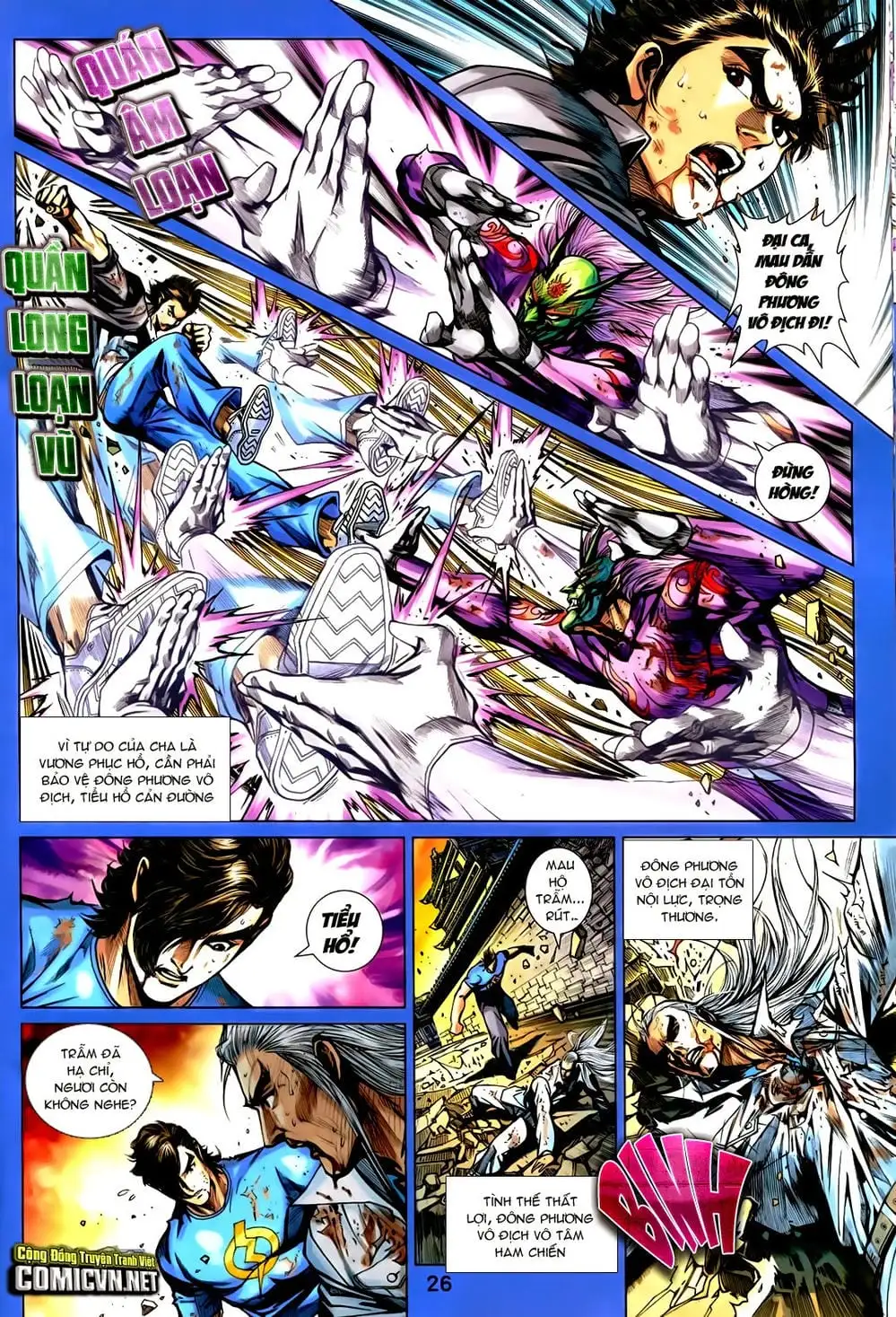 Truyện Tranh Tân Tác Long Hổ Môn trang 4