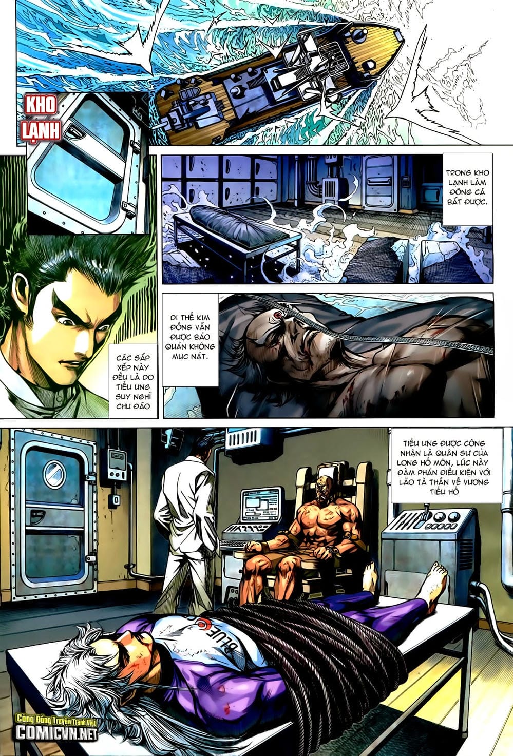 Truyện Tranh Tân Tác Long Hổ Môn trang 4