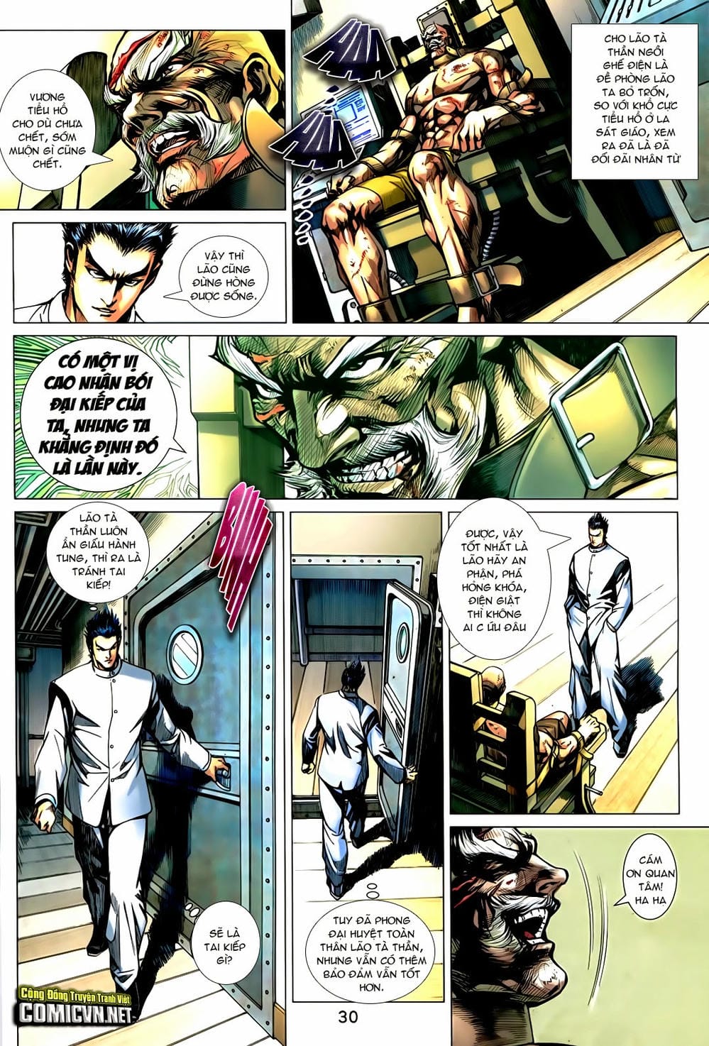 Truyện Tranh Tân Tác Long Hổ Môn trang 4