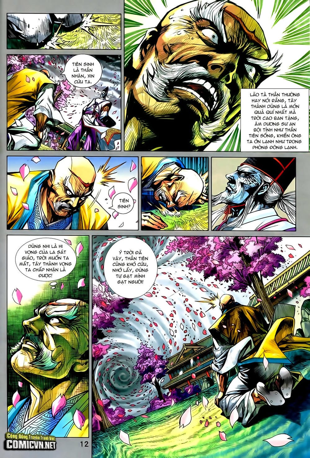 Truyện Tranh Tân Tác Long Hổ Môn trang 4