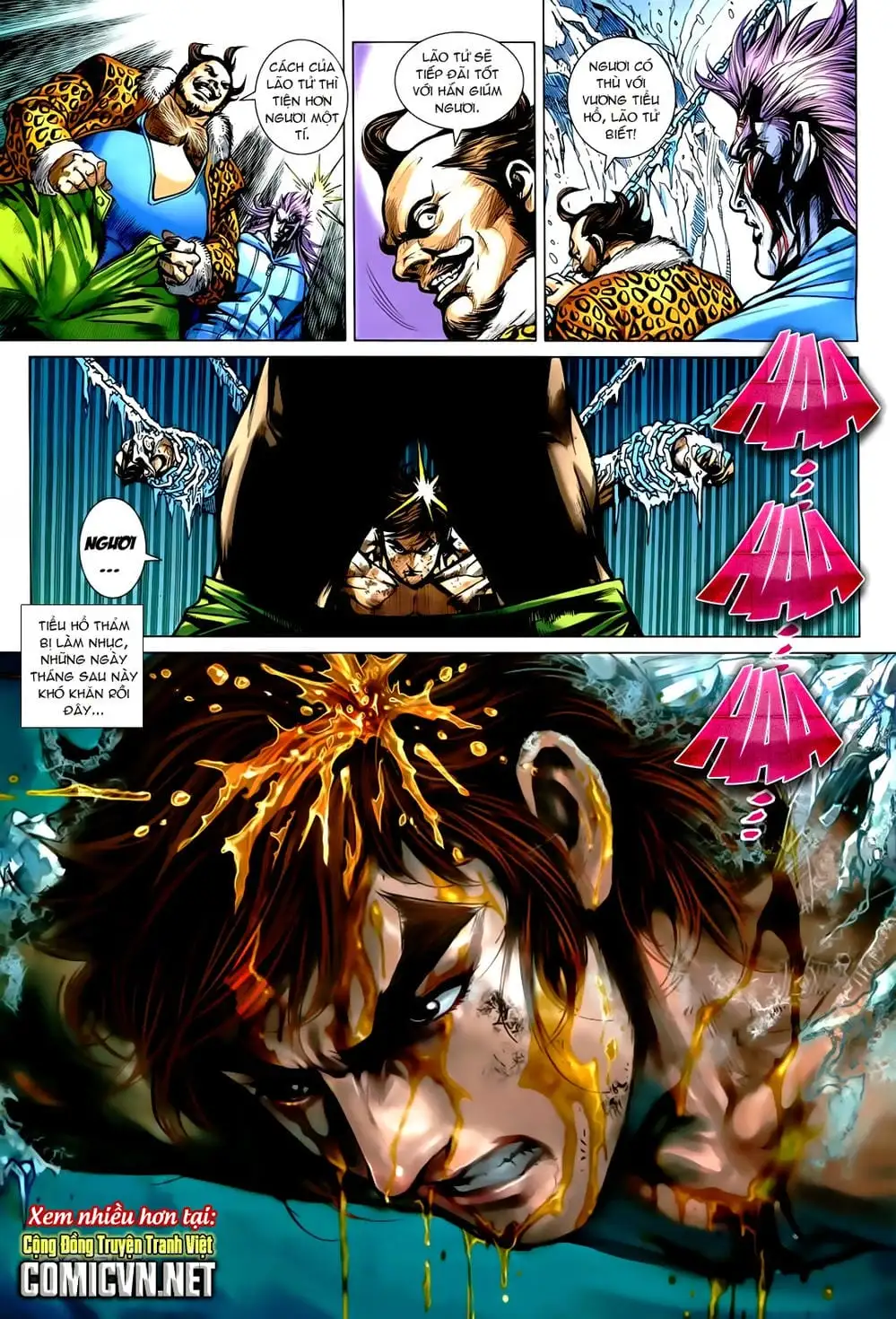 Truyện Tranh Tân Tác Long Hổ Môn trang 4