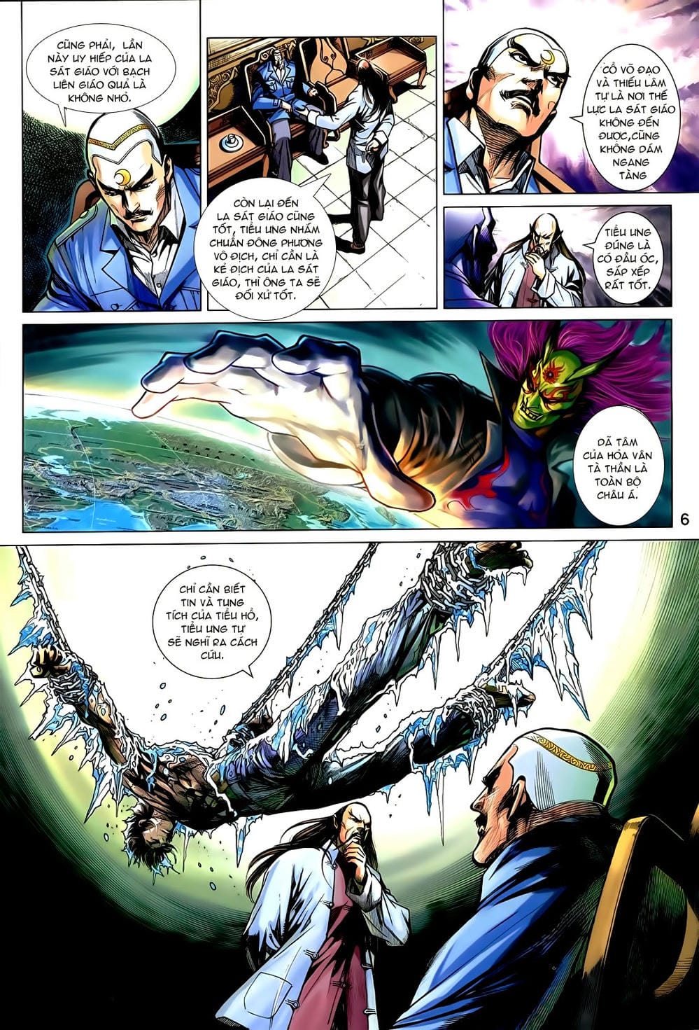 Truyện Tranh Tân Tác Long Hổ Môn trang 4