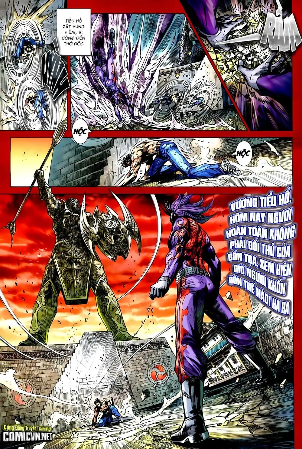 Truyện Tranh Tân Tác Long Hổ Môn trang 4