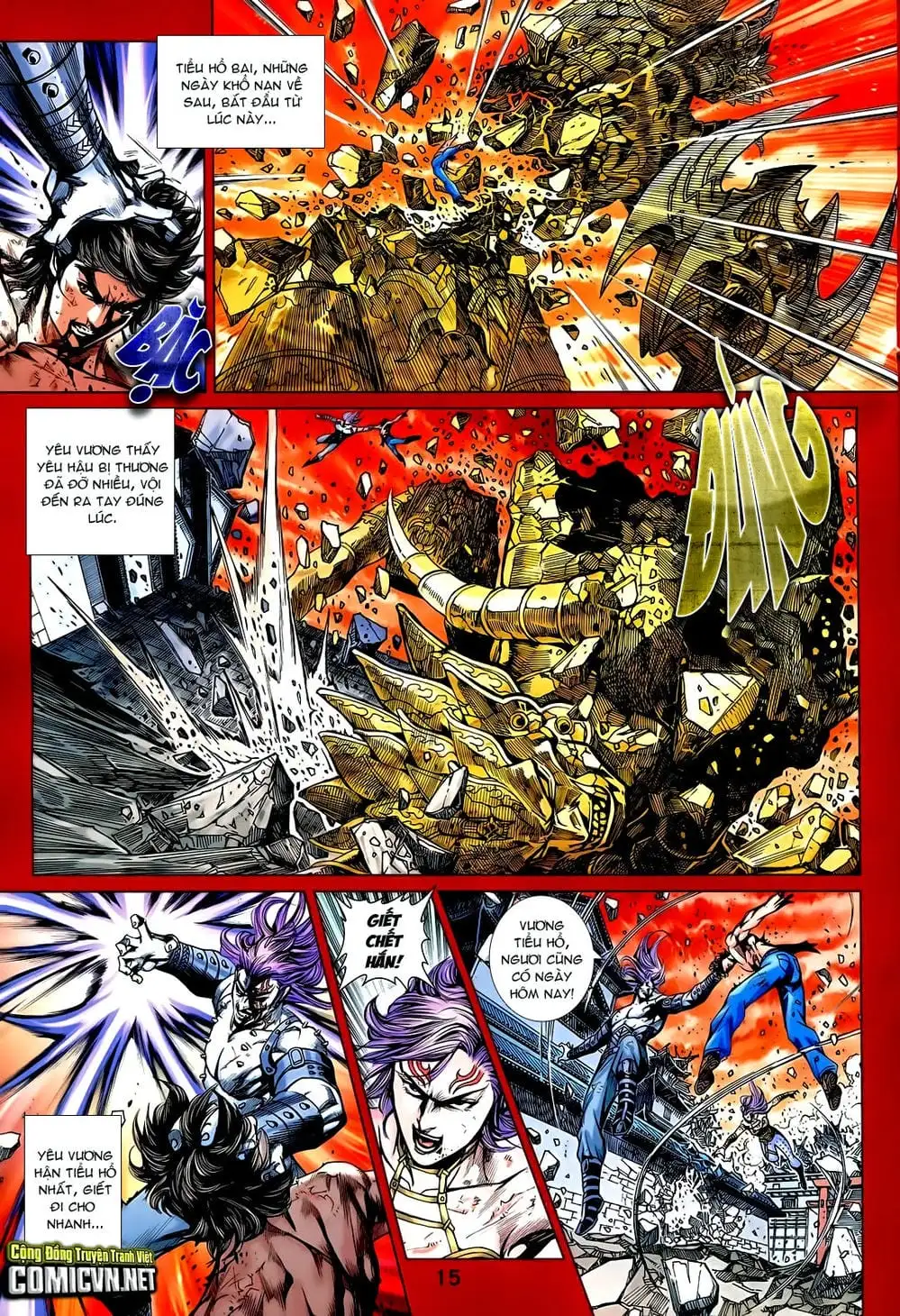 Truyện Tranh Tân Tác Long Hổ Môn trang 4