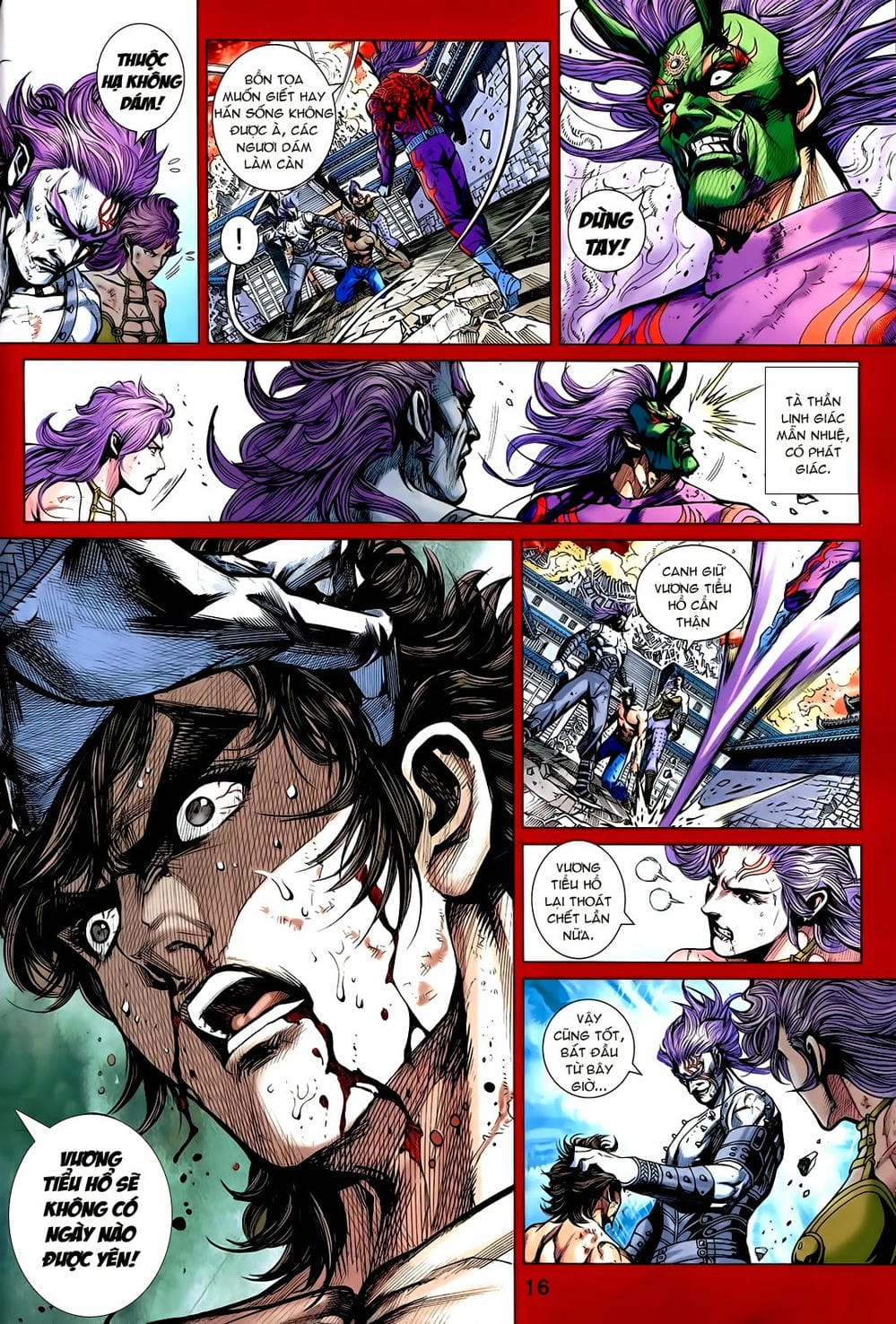 Truyện Tranh Tân Tác Long Hổ Môn trang 4