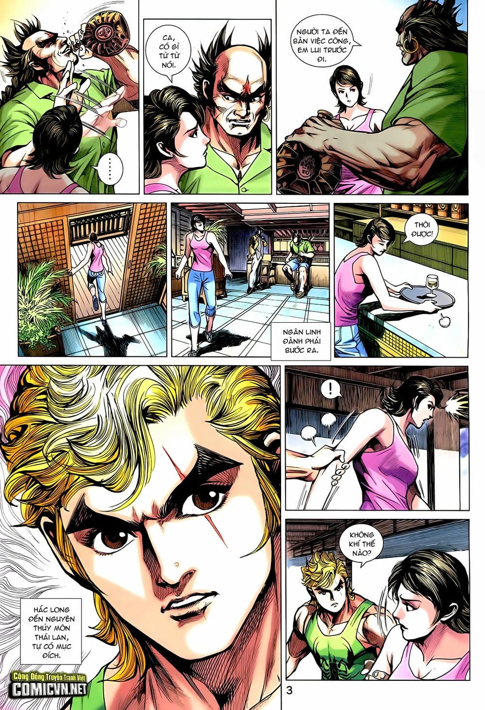 Truyện Tranh Tân Tác Long Hổ Môn trang 4