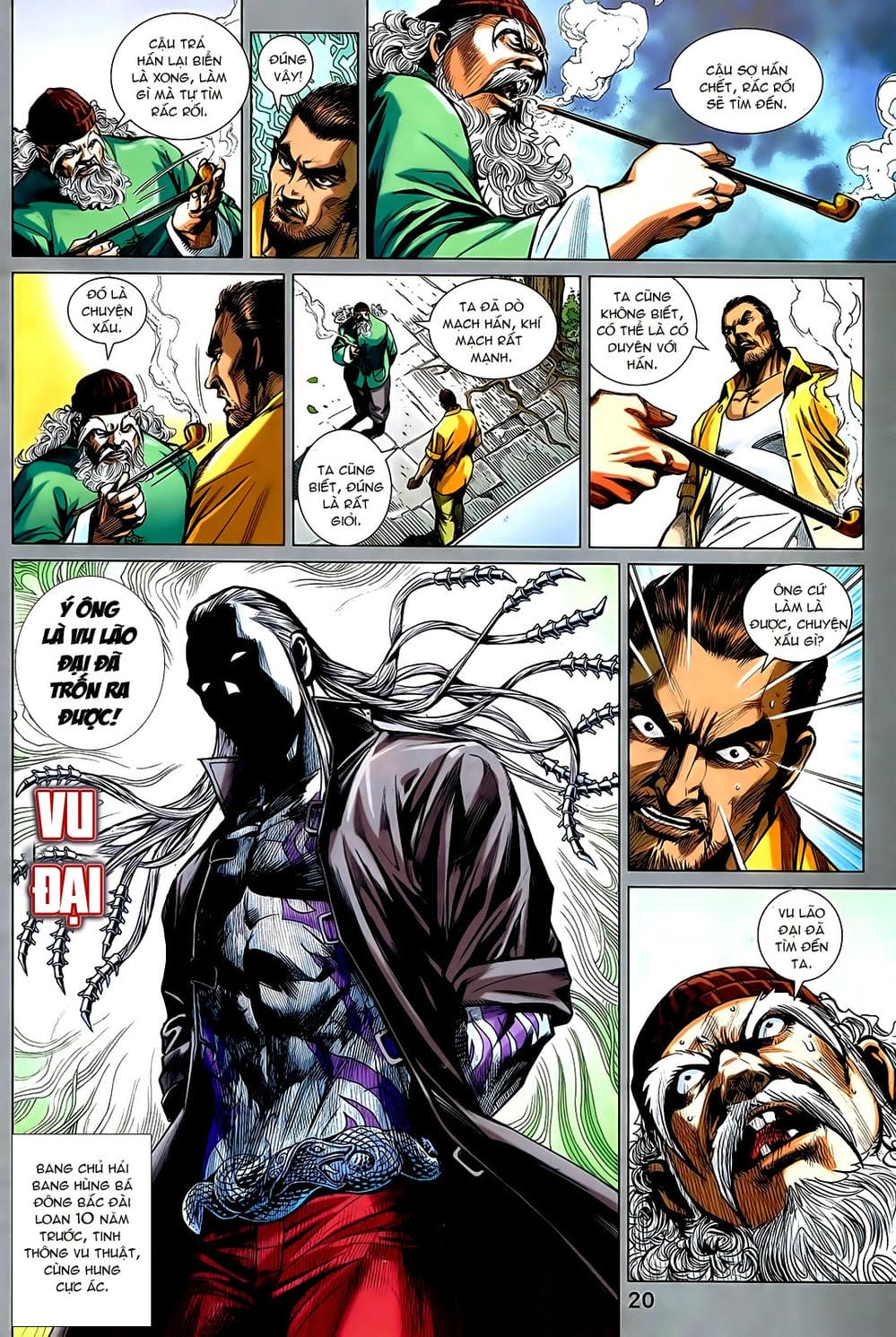 Truyện Tranh Tân Tác Long Hổ Môn trang 4