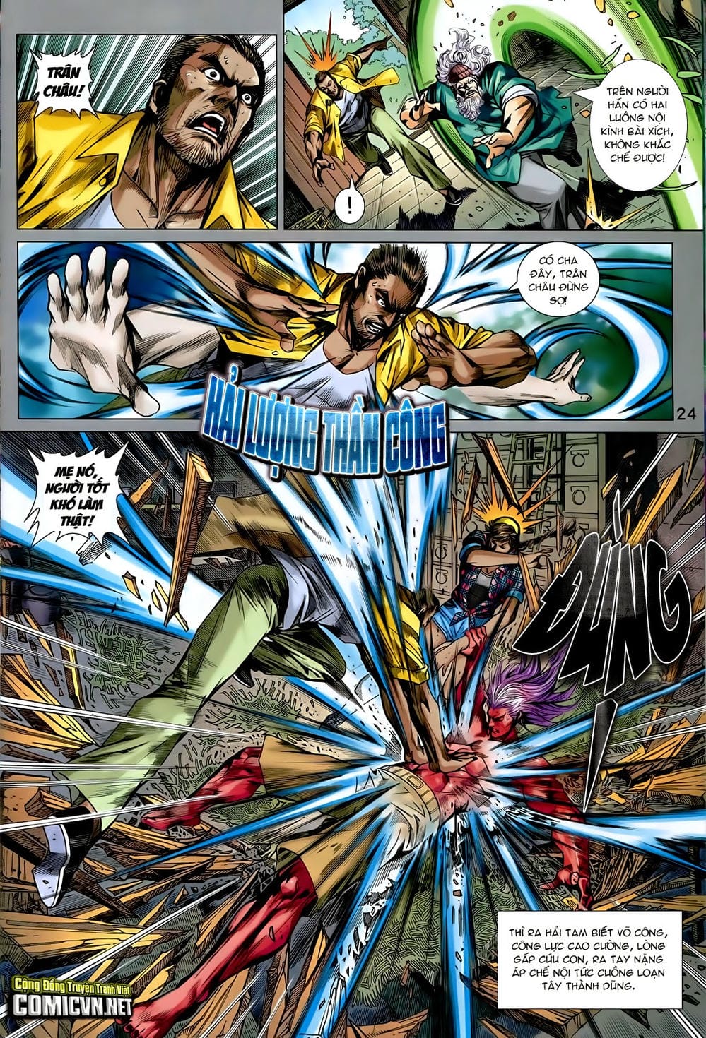 Truyện Tranh Tân Tác Long Hổ Môn trang 4