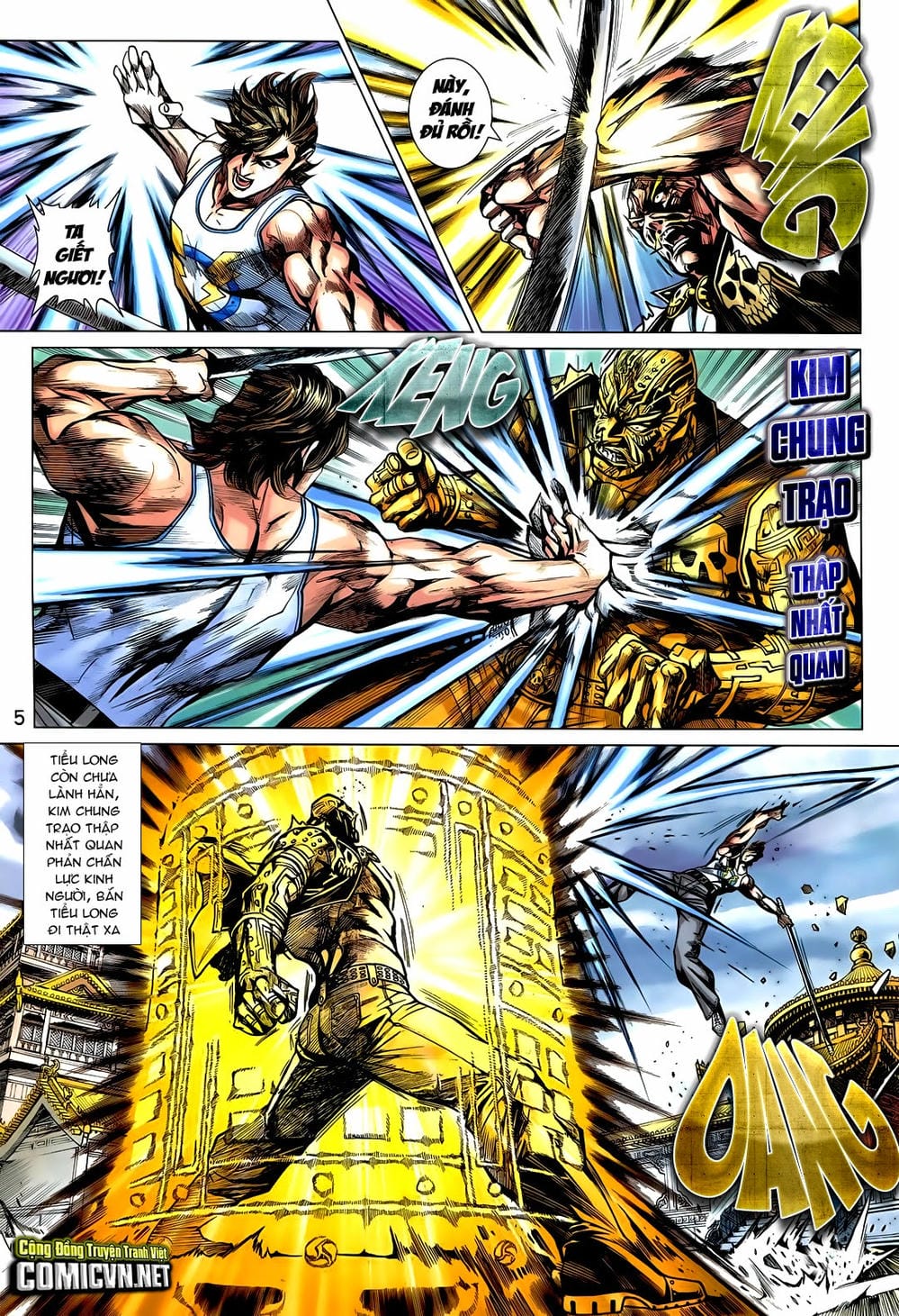 Truyện Tranh Tân Tác Long Hổ Môn trang 4