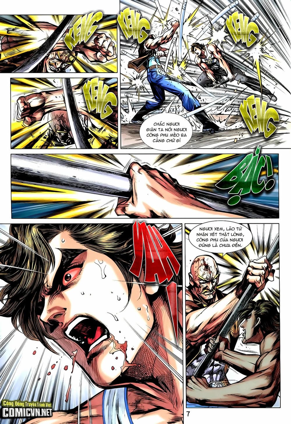 Truyện Tranh Tân Tác Long Hổ Môn trang 4
