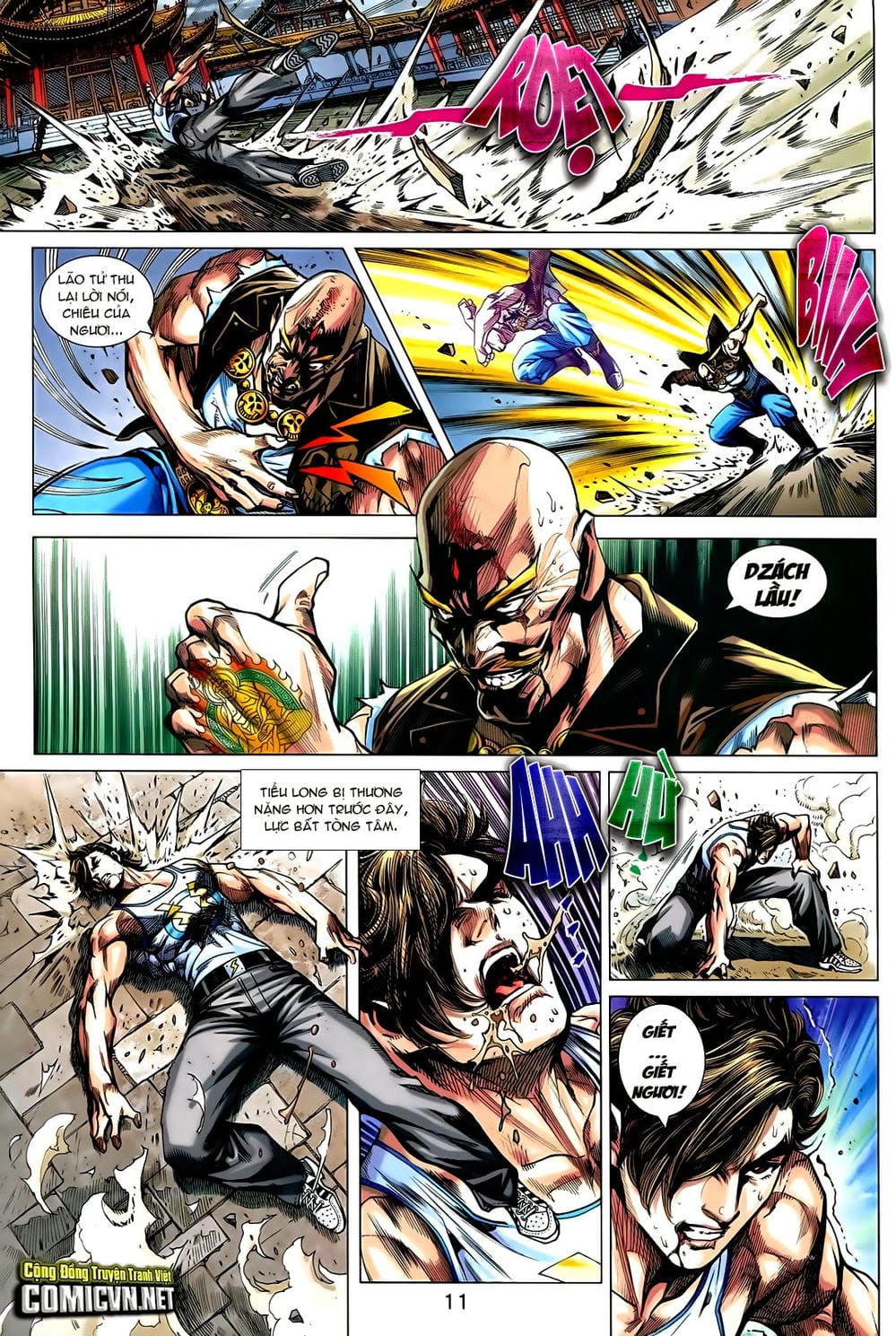 Truyện Tranh Tân Tác Long Hổ Môn trang 4