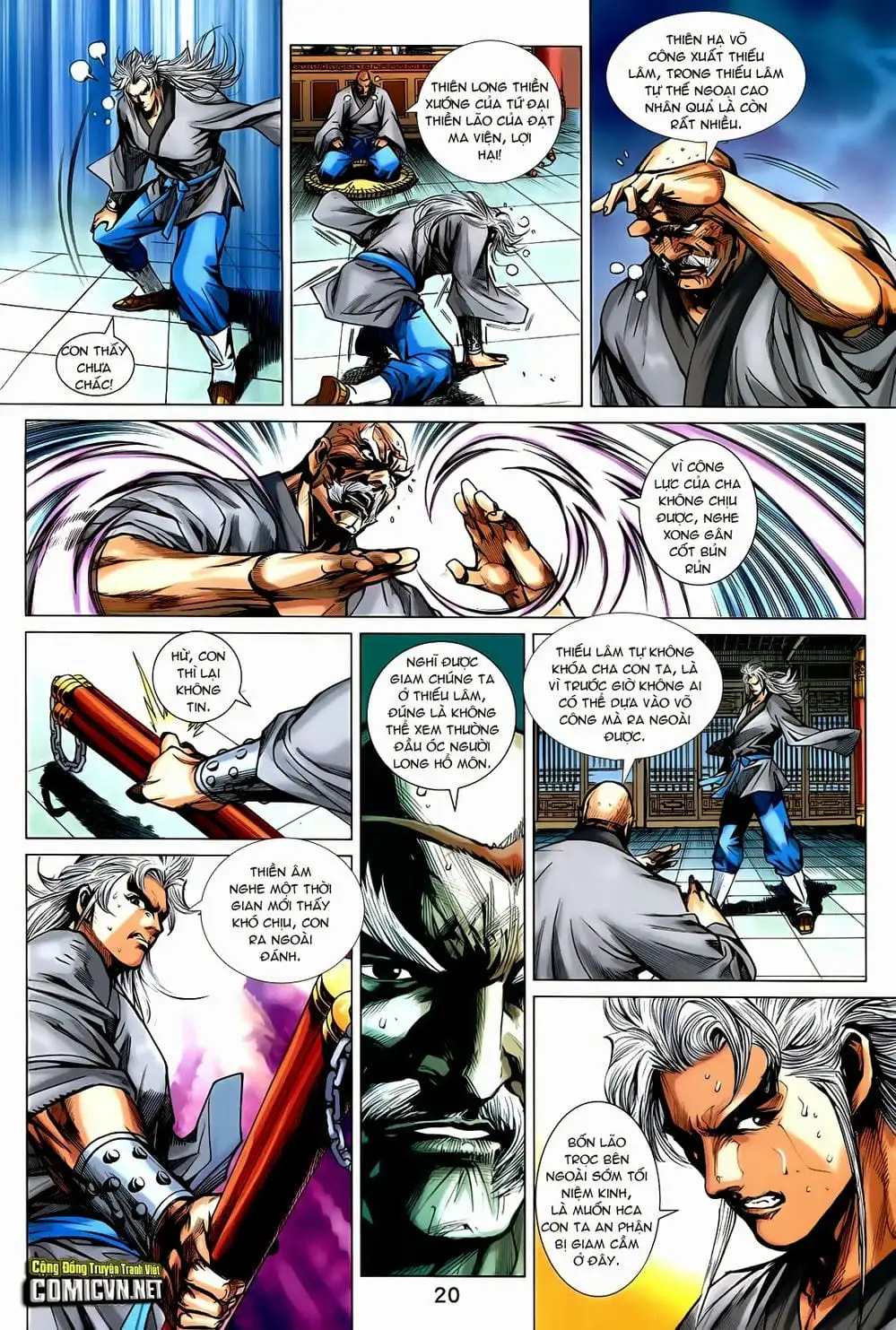 Truyện Tranh Tân Tác Long Hổ Môn trang 4