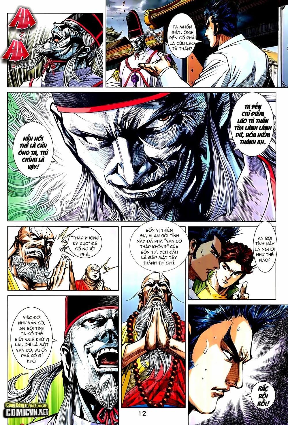 Truyện Tranh Tân Tác Long Hổ Môn trang 4