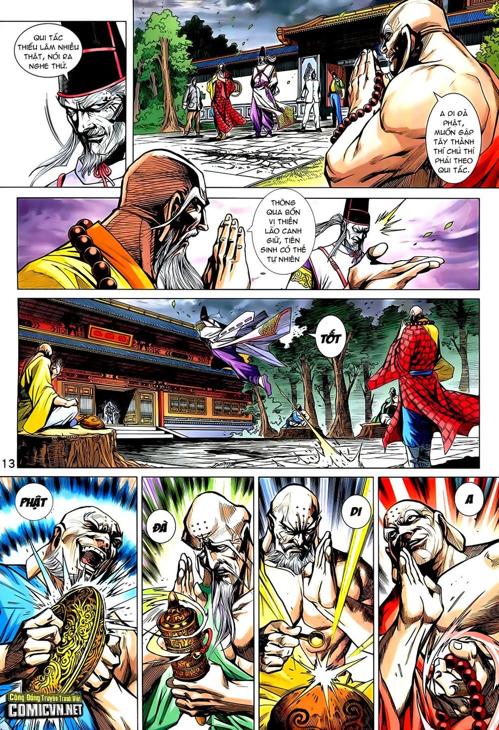 Truyện Tranh Tân Tác Long Hổ Môn trang 4