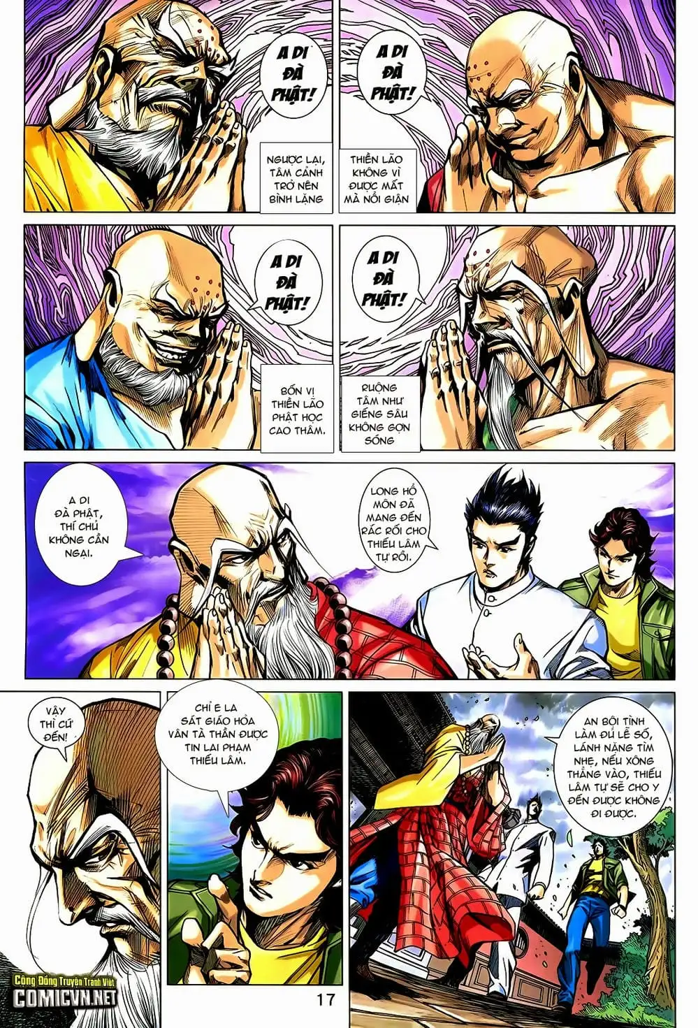 Truyện Tranh Tân Tác Long Hổ Môn trang 4