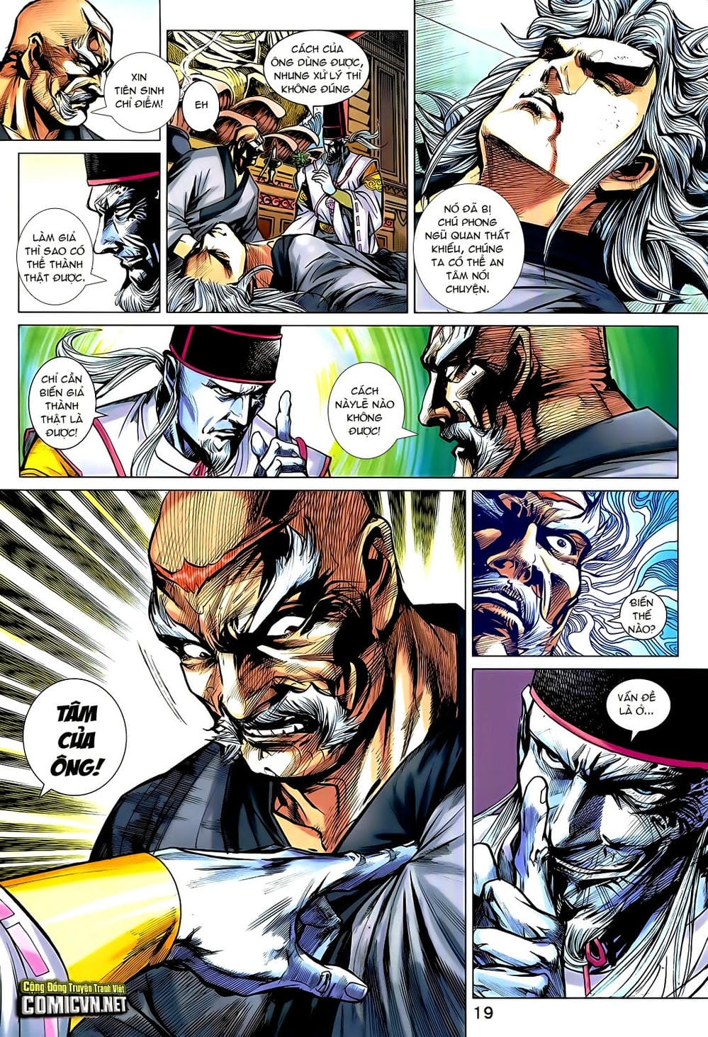 Truyện Tranh Tân Tác Long Hổ Môn trang 4