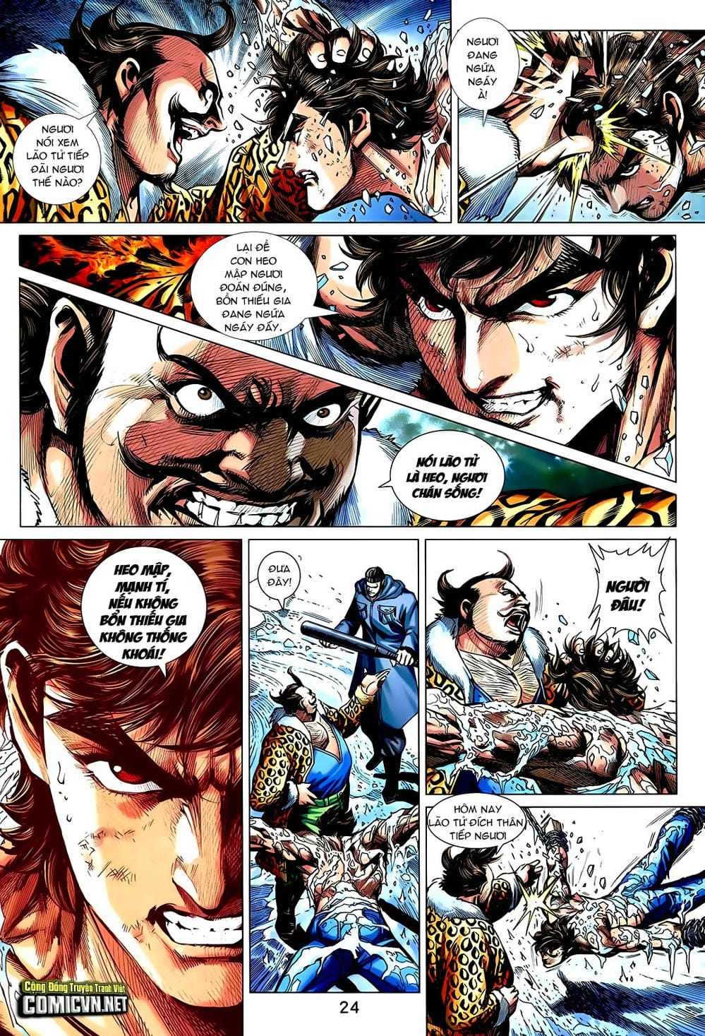 Truyện Tranh Tân Tác Long Hổ Môn trang 4