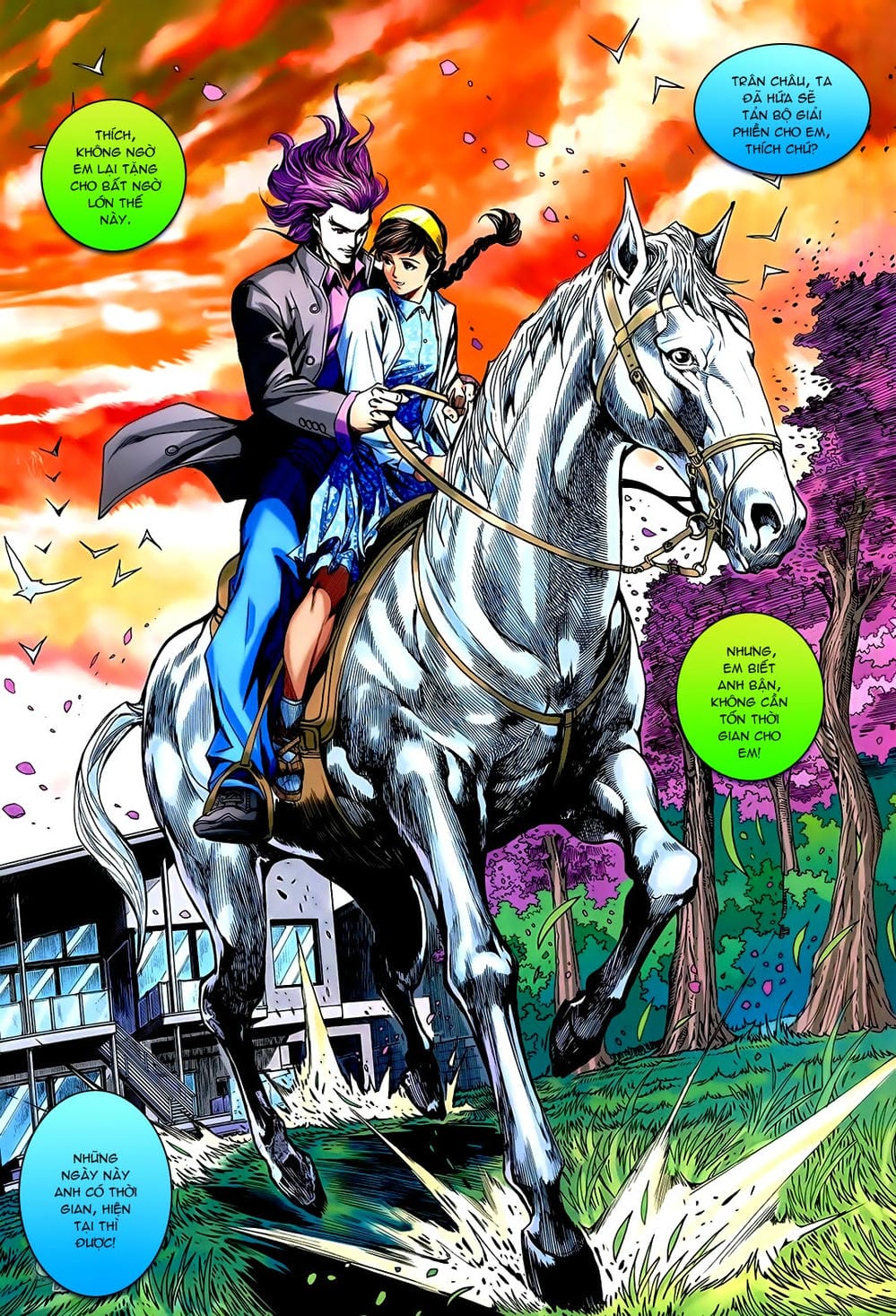 Truyện Tranh Tân Tác Long Hổ Môn trang 4