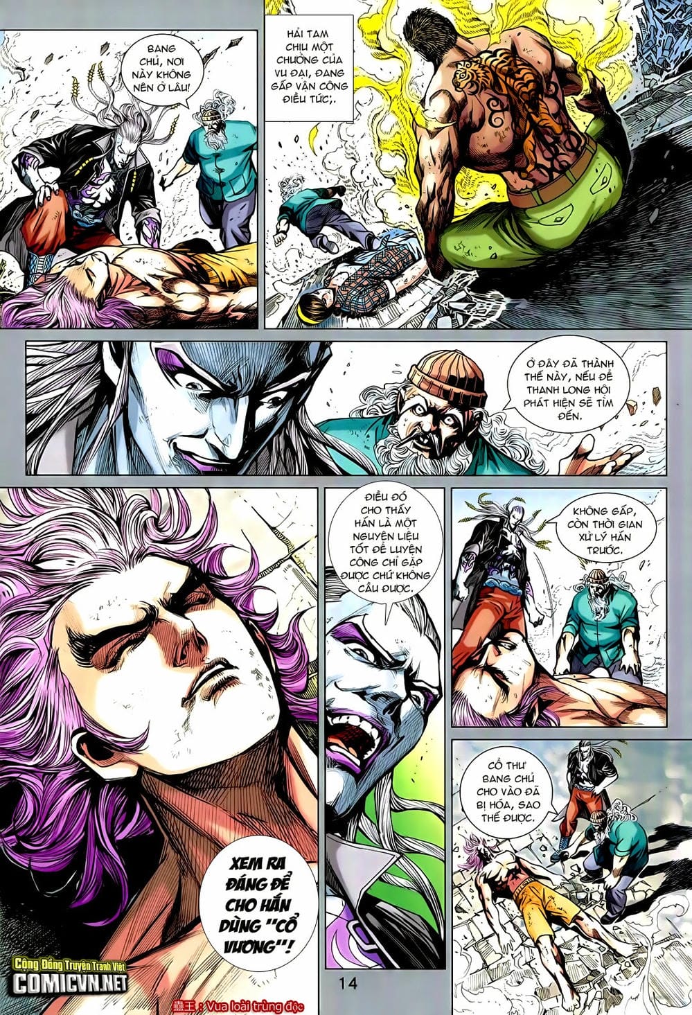 Truyện Tranh Tân Tác Long Hổ Môn trang 4