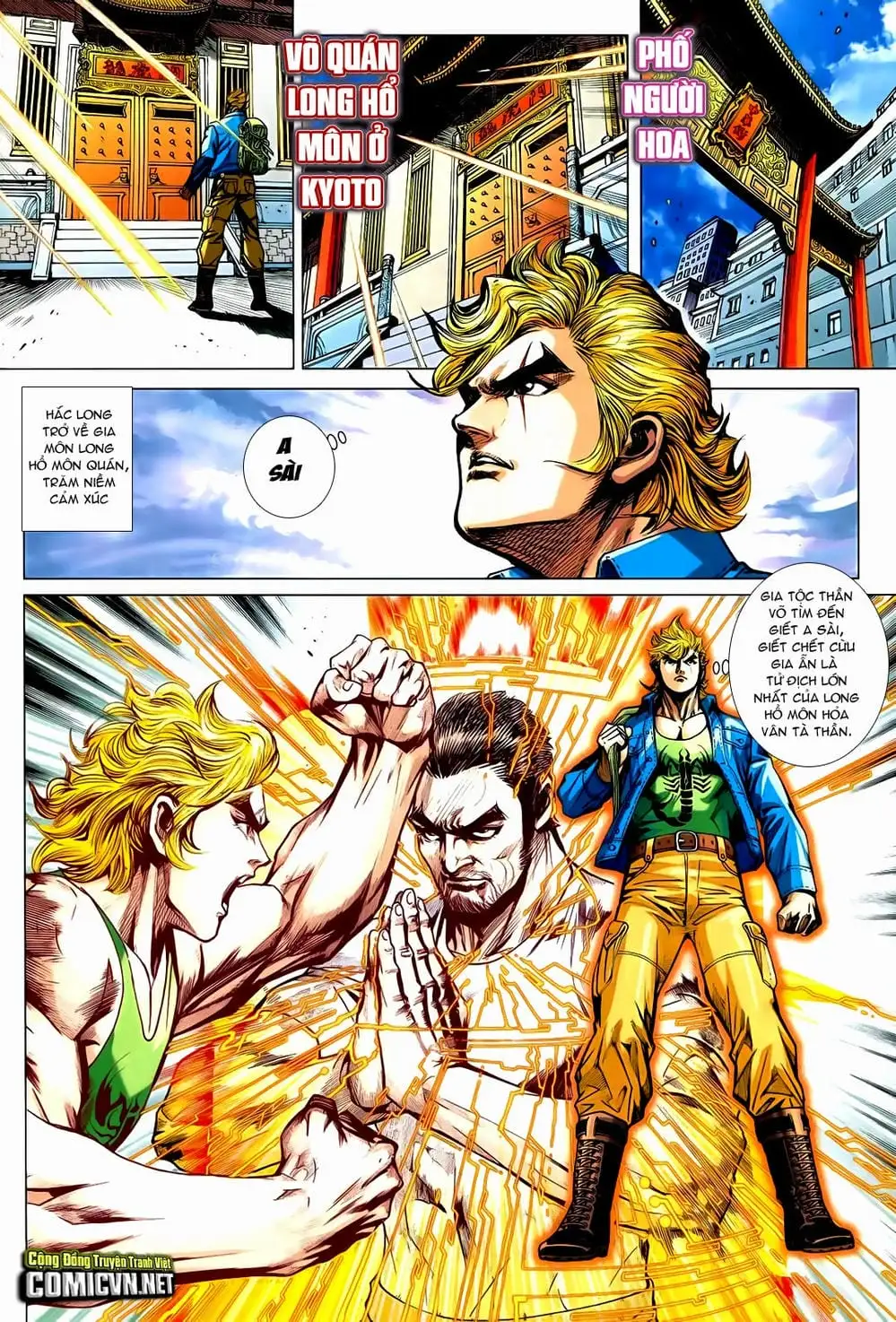Truyện Tranh Tân Tác Long Hổ Môn trang 4