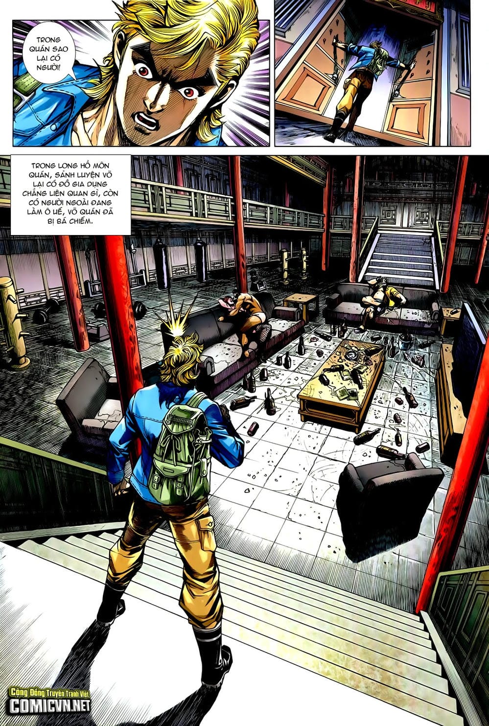 Truyện Tranh Tân Tác Long Hổ Môn trang 4