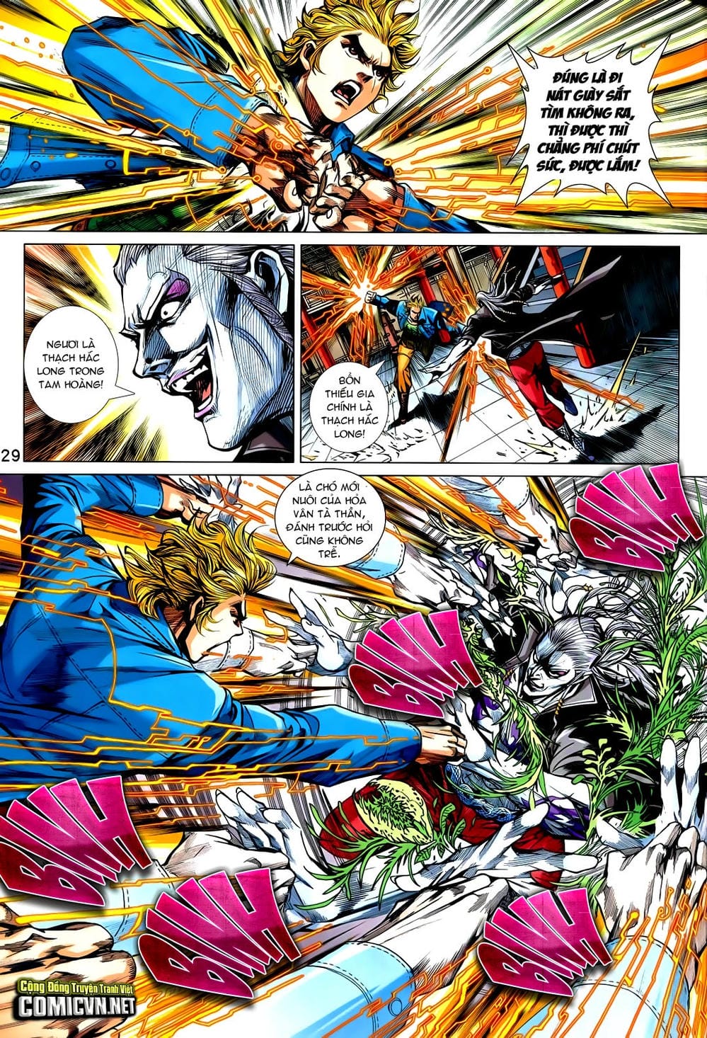 Truyện Tranh Tân Tác Long Hổ Môn trang 4