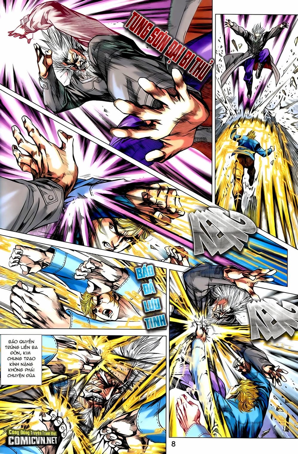 Truyện Tranh Tân Tác Long Hổ Môn trang 4