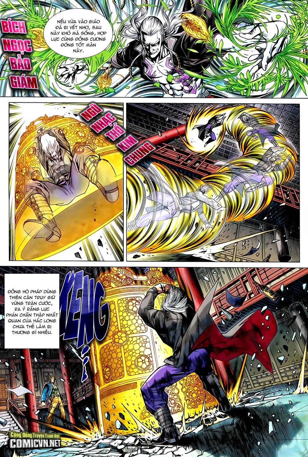 Truyện Tranh Tân Tác Long Hổ Môn trang 4