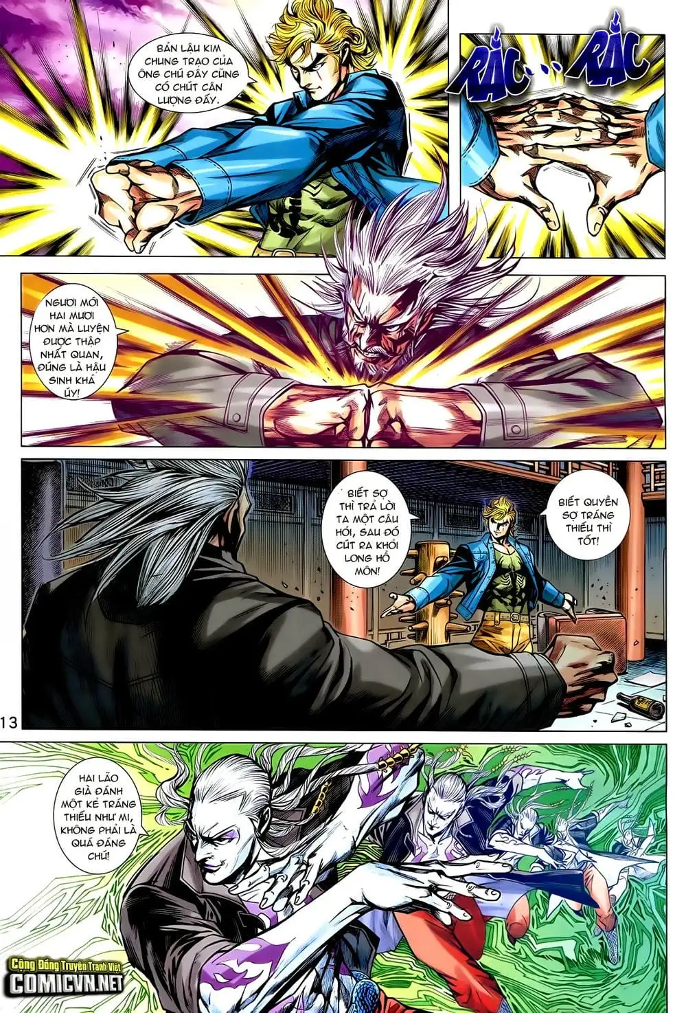 Truyện Tranh Tân Tác Long Hổ Môn trang 4