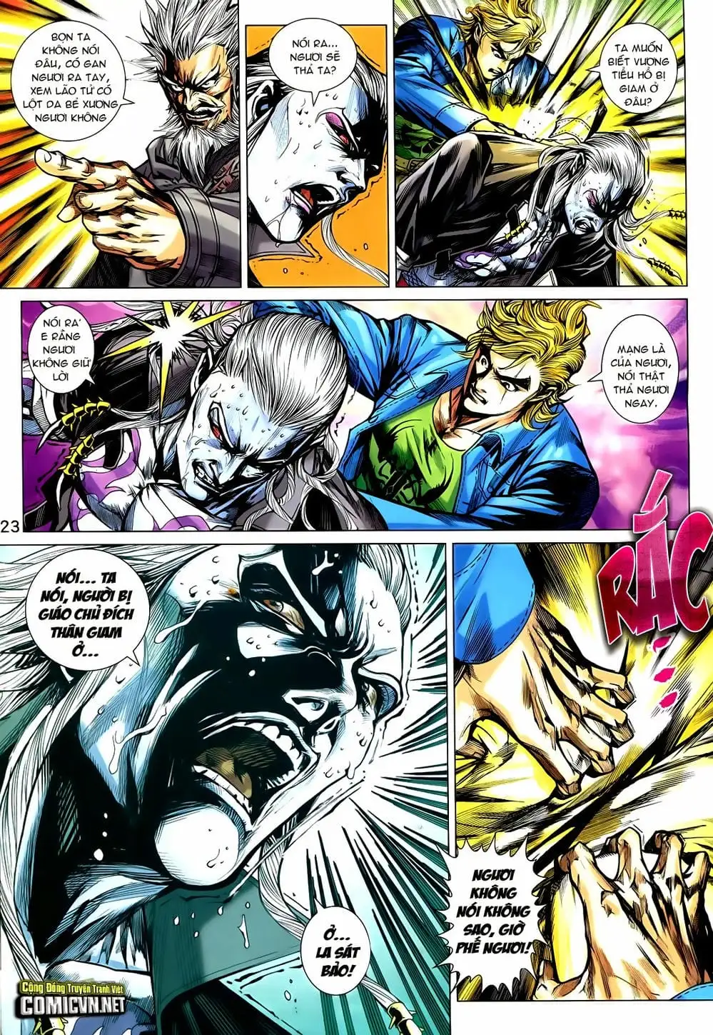 Truyện Tranh Tân Tác Long Hổ Môn trang 4