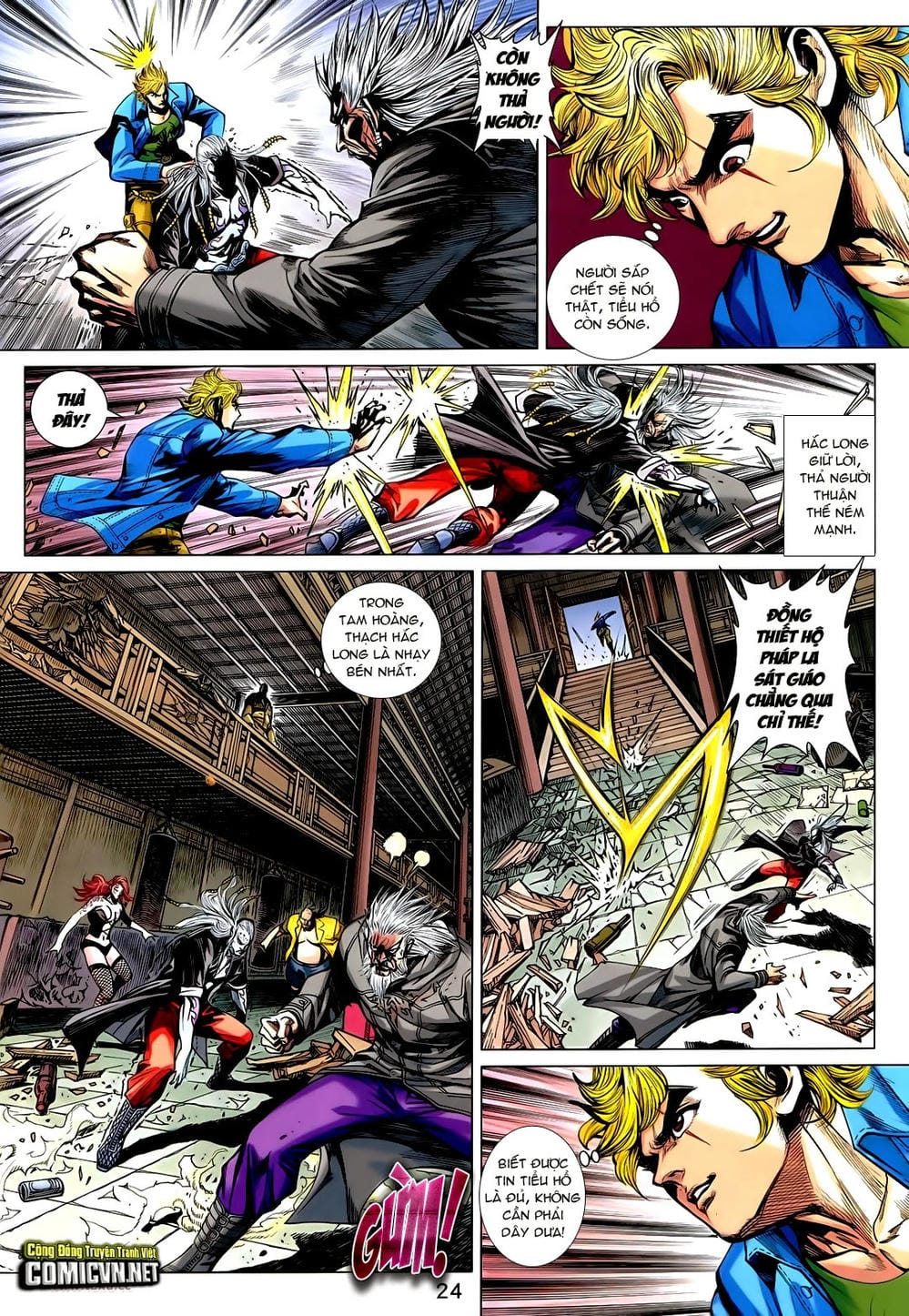 Truyện Tranh Tân Tác Long Hổ Môn trang 4