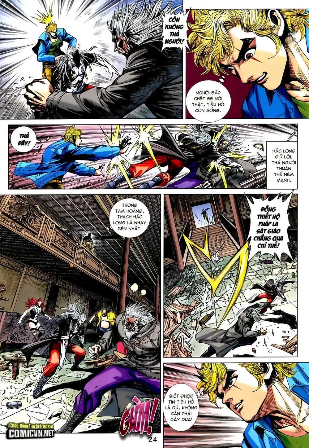 Truyện Tranh Tân Tác Long Hổ Môn trang 4