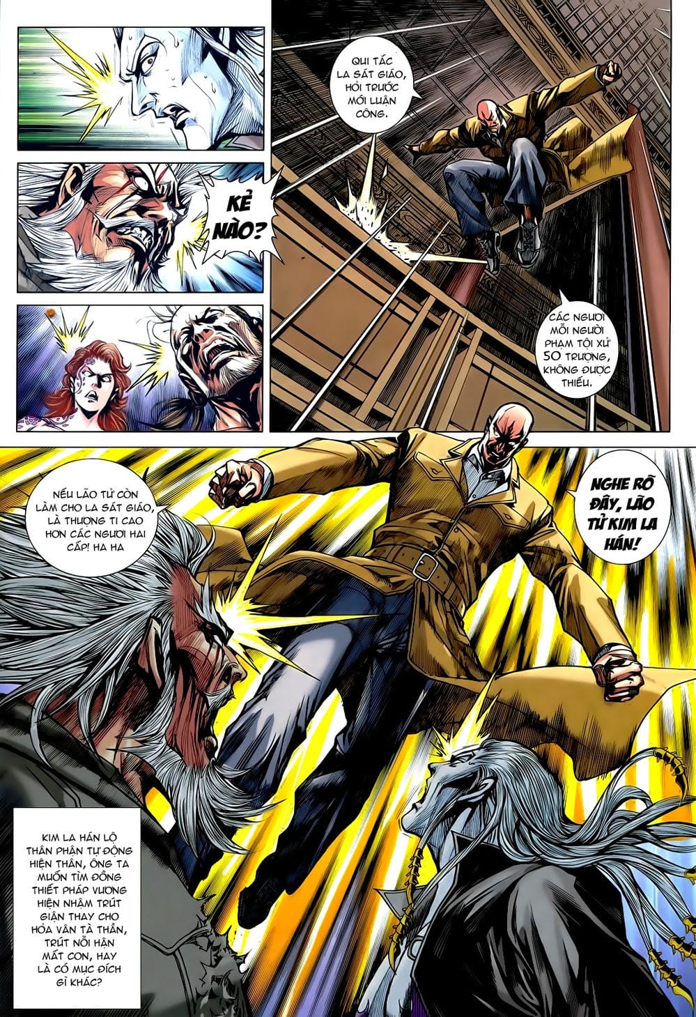 Truyện Tranh Tân Tác Long Hổ Môn trang 4