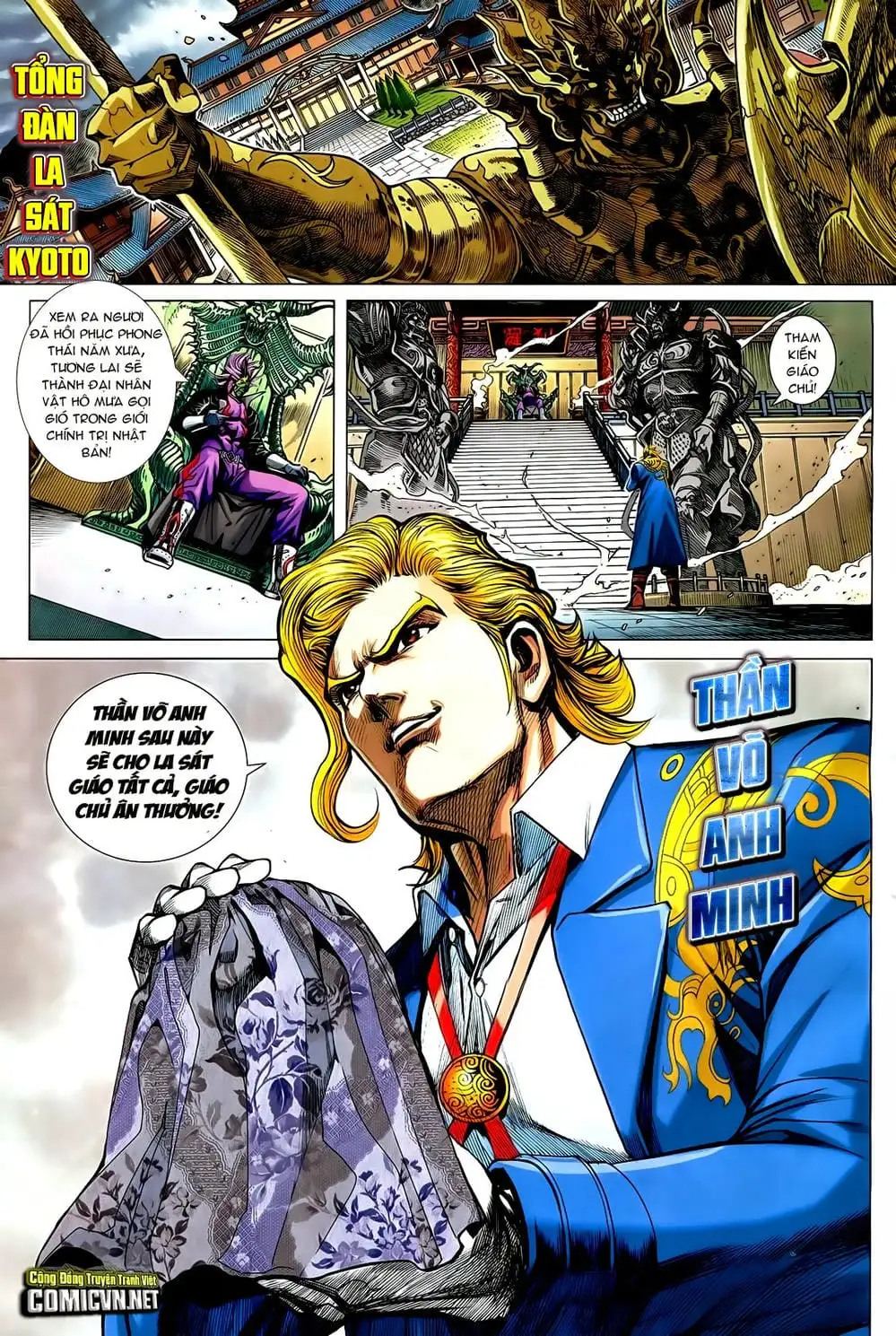 Truyện Tranh Tân Tác Long Hổ Môn trang 4