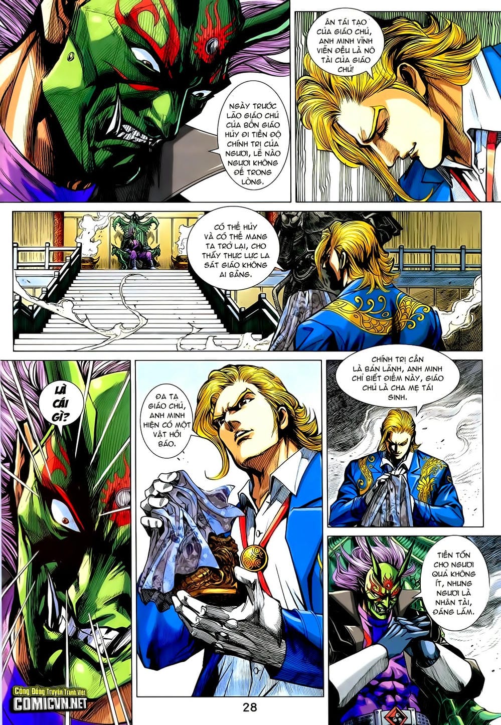 Truyện Tranh Tân Tác Long Hổ Môn trang 4