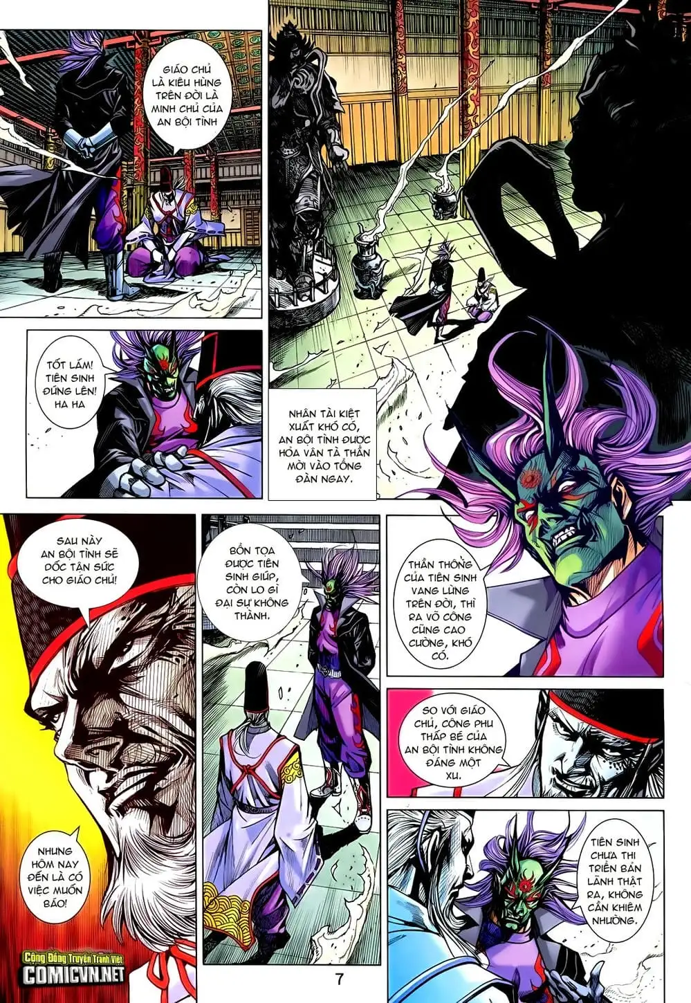 Truyện Tranh Tân Tác Long Hổ Môn trang 4