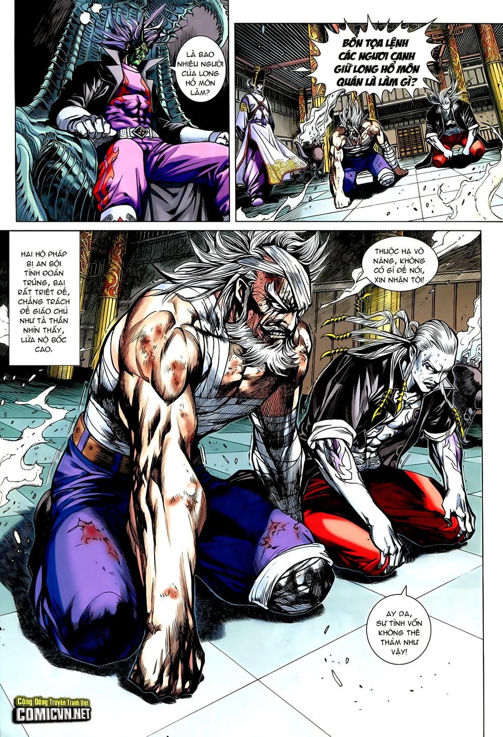 Truyện Tranh Tân Tác Long Hổ Môn trang 4