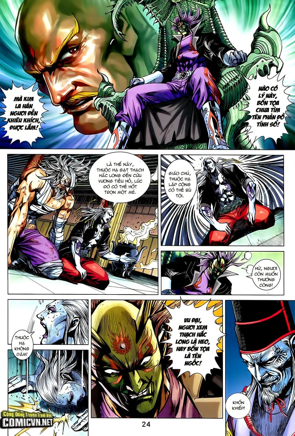 Truyện Tranh Tân Tác Long Hổ Môn trang 4