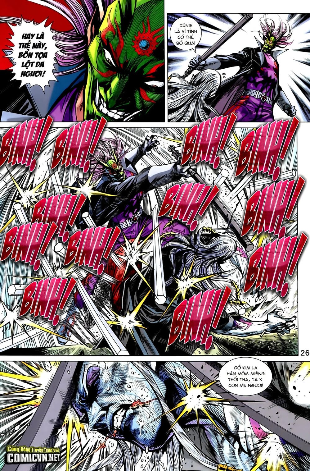 Truyện Tranh Tân Tác Long Hổ Môn trang 4