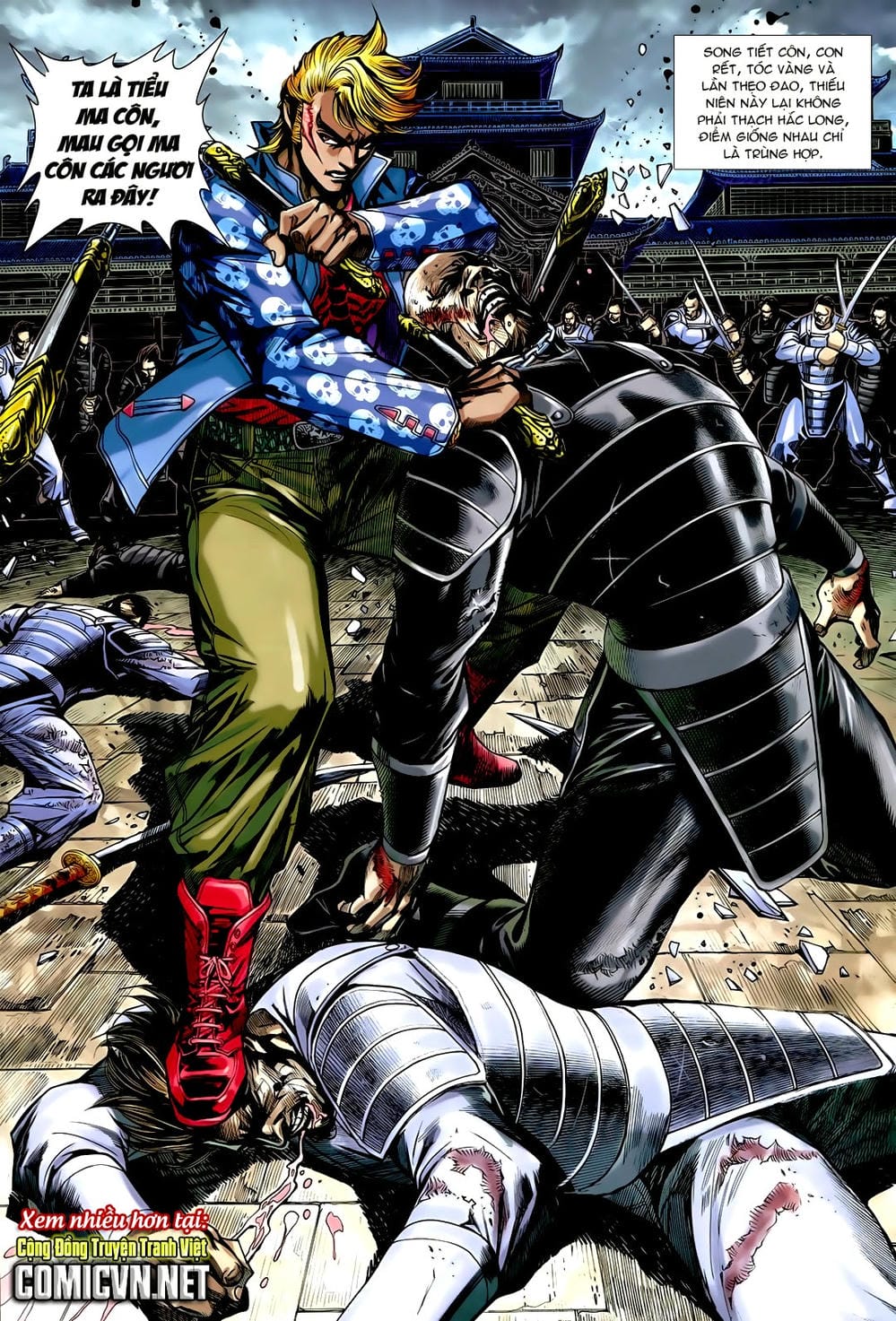 Truyện Tranh Tân Tác Long Hổ Môn trang 4