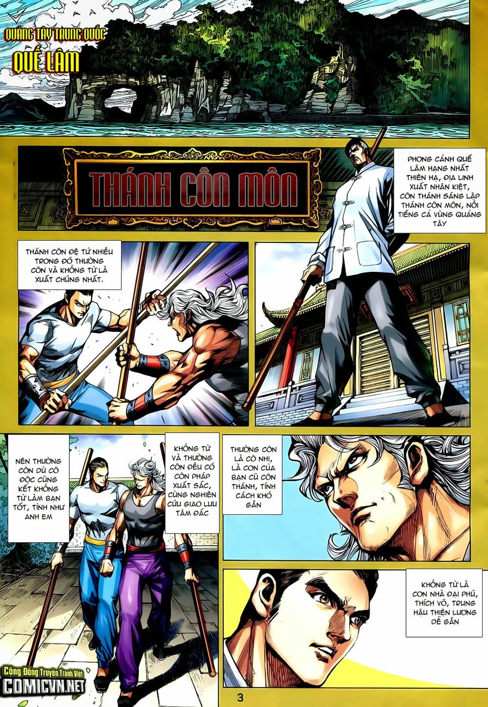 Truyện Tranh Tân Tác Long Hổ Môn trang 4