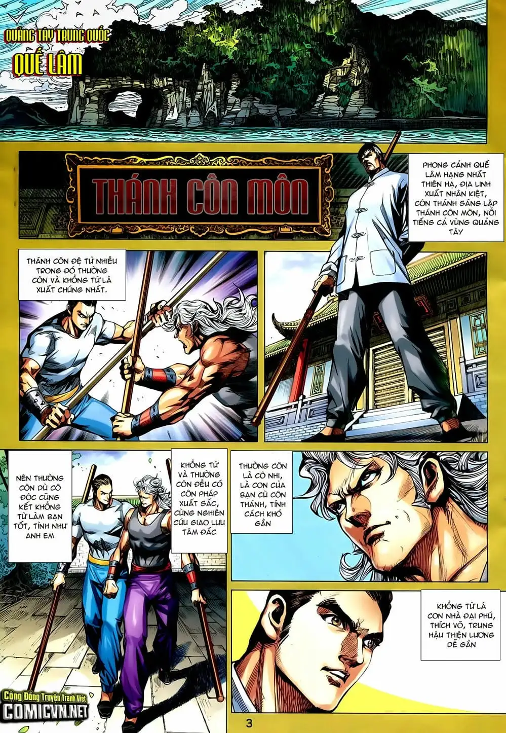 Truyện Tranh Tân Tác Long Hổ Môn trang 4