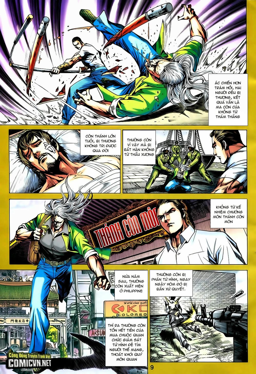 Truyện Tranh Tân Tác Long Hổ Môn trang 4