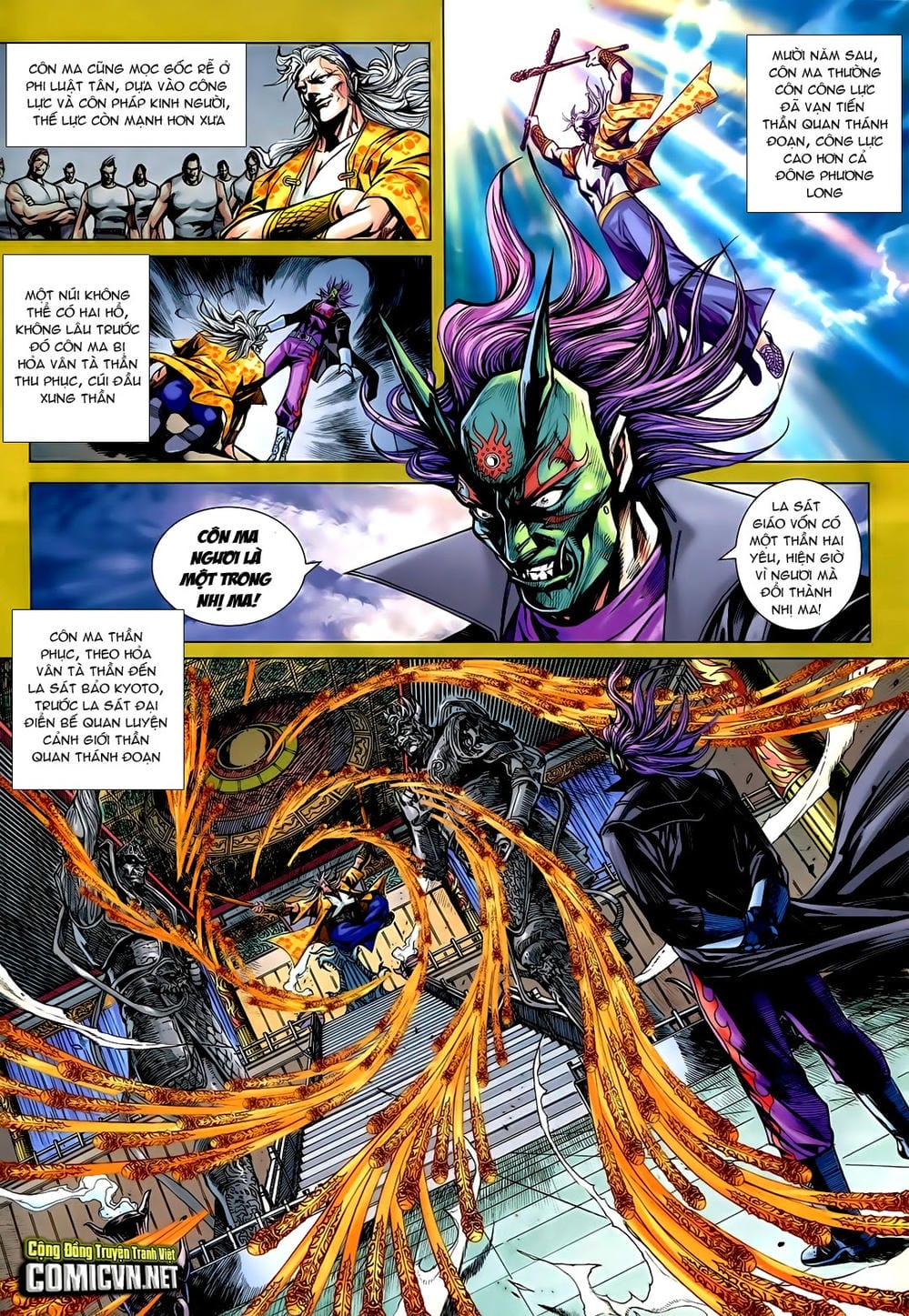 Truyện Tranh Tân Tác Long Hổ Môn trang 4