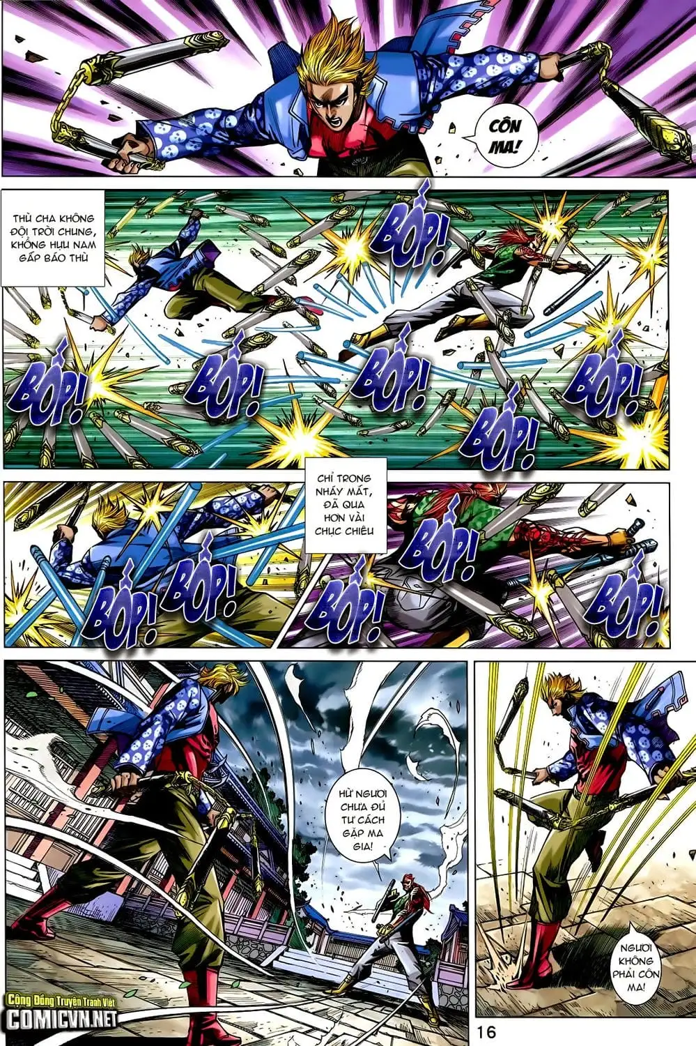 Truyện Tranh Tân Tác Long Hổ Môn trang 4