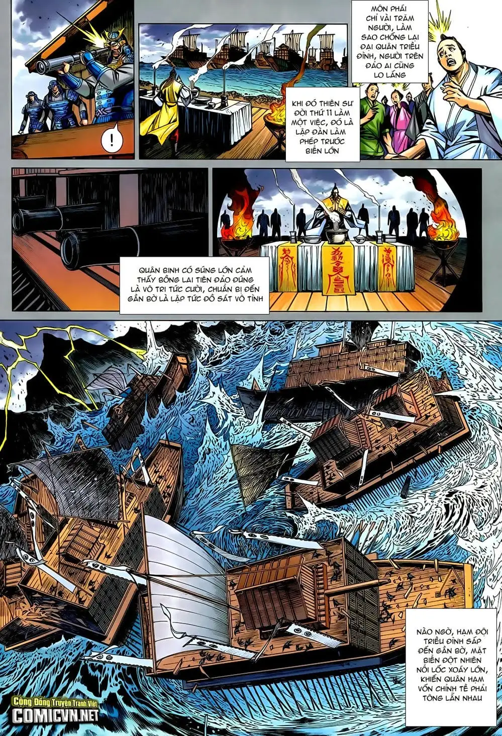 Truyện Tranh Tân Tác Long Hổ Môn trang 4