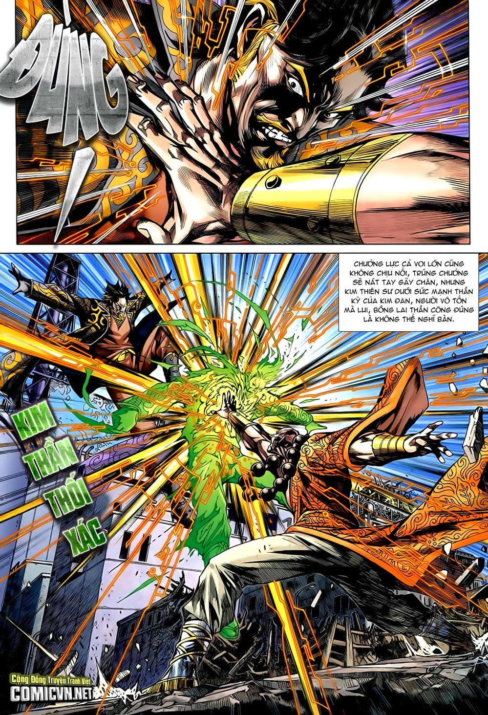 Truyện Tranh Tân Tác Long Hổ Môn trang 4