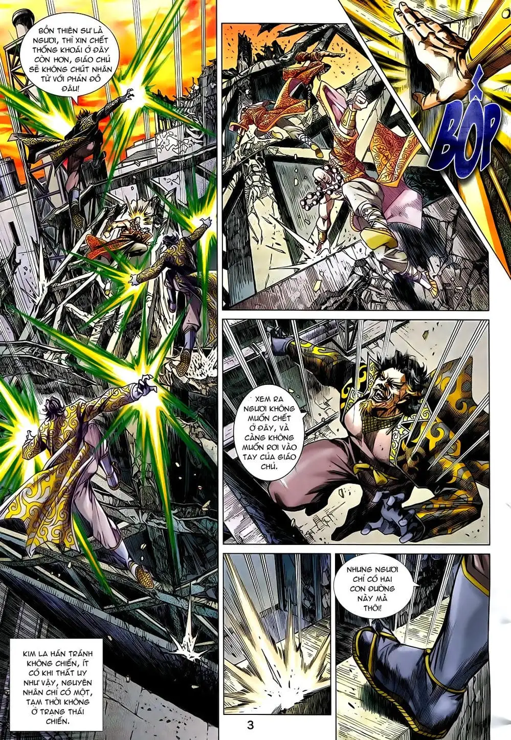 Truyện Tranh Tân Tác Long Hổ Môn trang 4