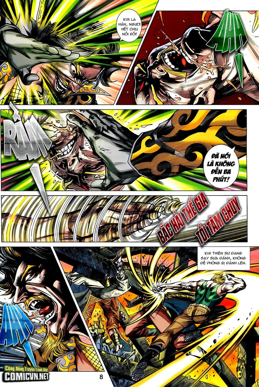 Truyện Tranh Tân Tác Long Hổ Môn trang 4